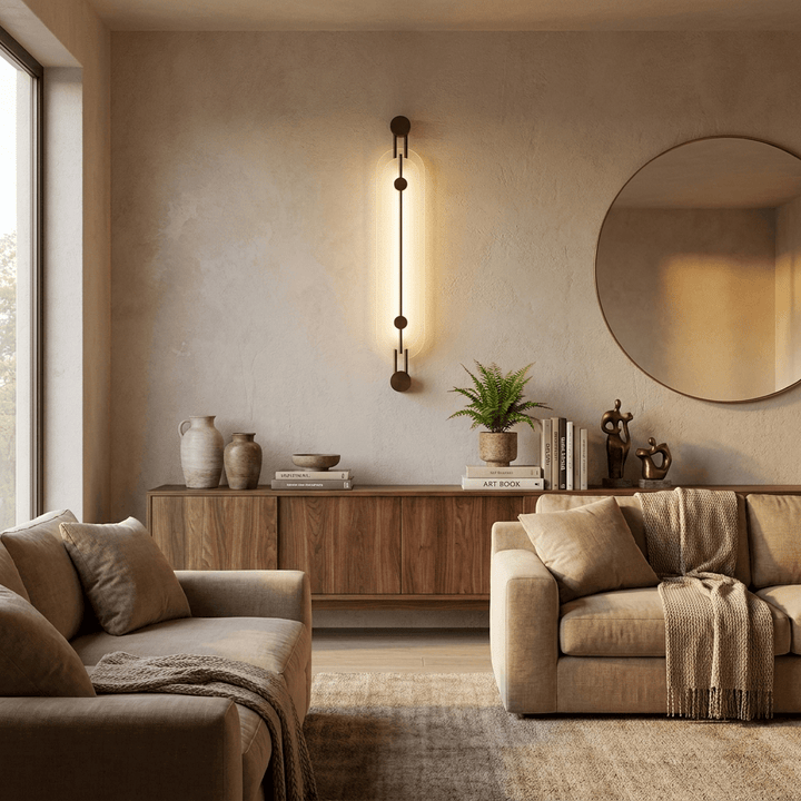 Lyra Alabaster Wall Sconce