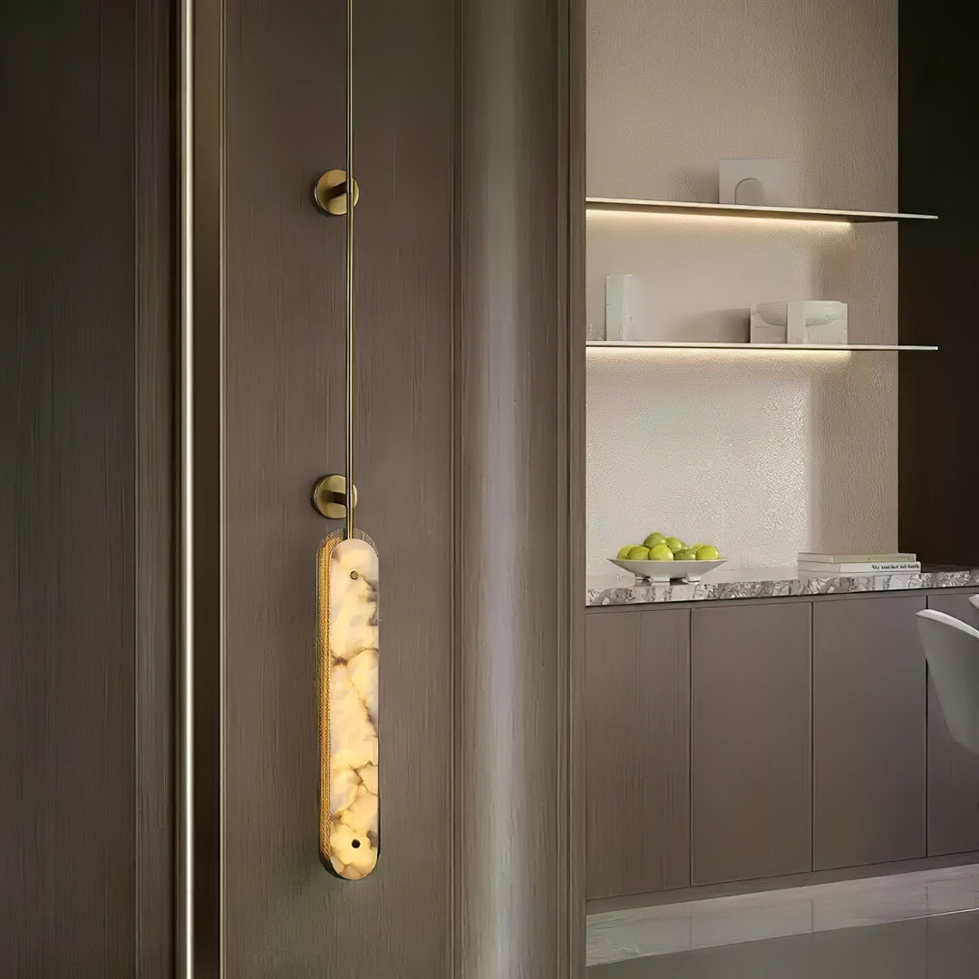 Lysandra Alabaster Wall Sconce