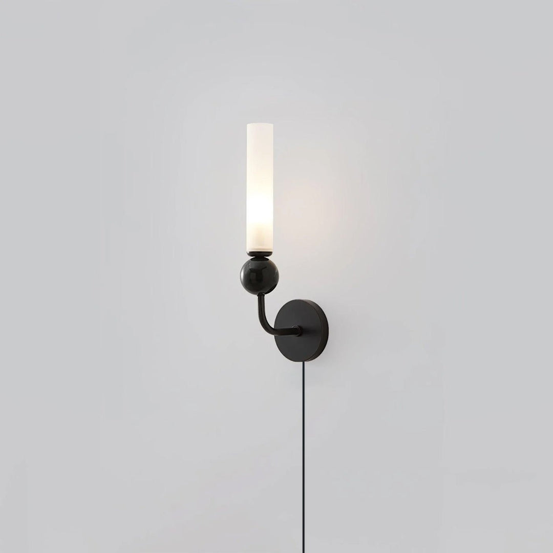 Marble Vertical Plug-in Wall Lamp