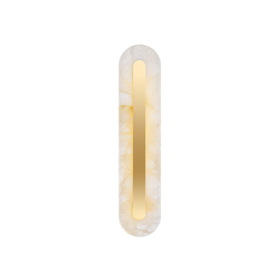 Alabaster Rounded Wall Light