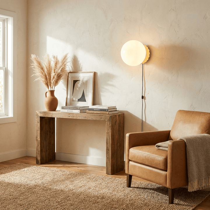 Marshmallow Plug-in Sconces