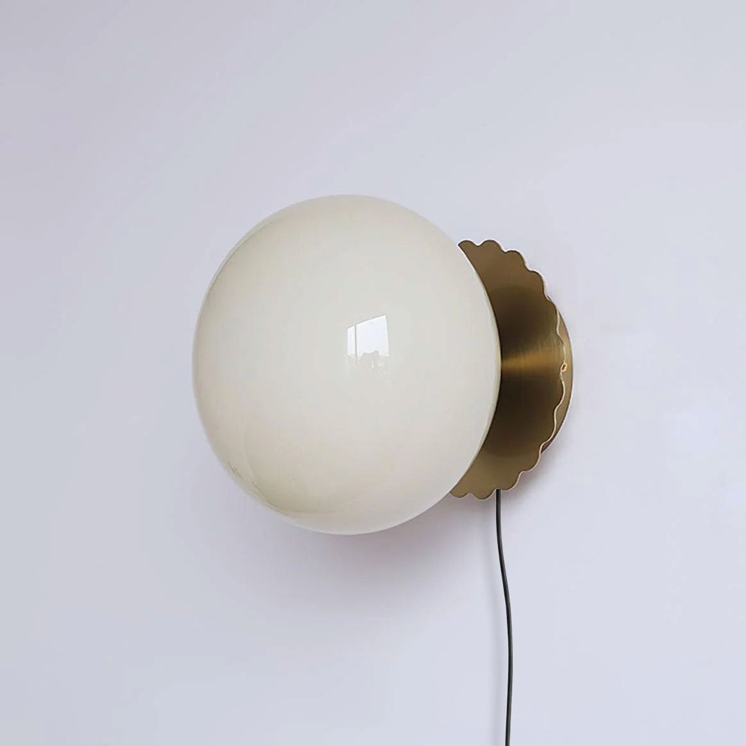 Marshmallow Plug-in Sconces