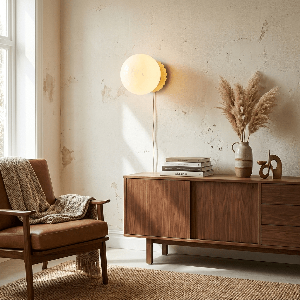 Marshmallow Plug-in Sconces