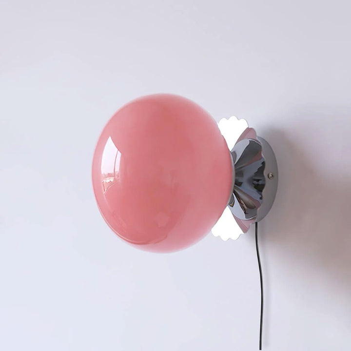 Marshmallow Plug-in Sconces