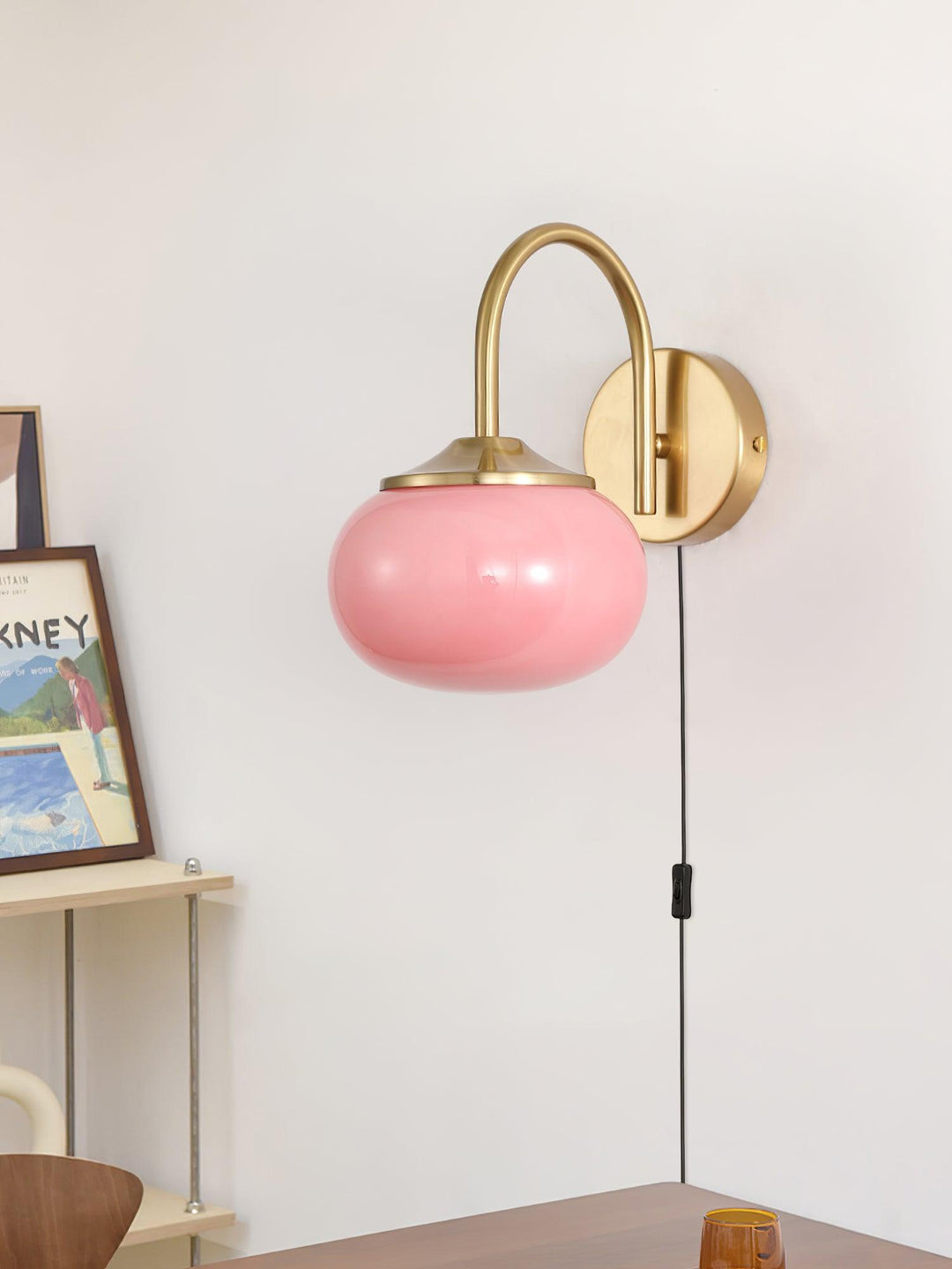 Marshmallow Plug-in Sconce