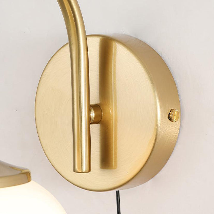 Marshmallow Plug-in Sconce