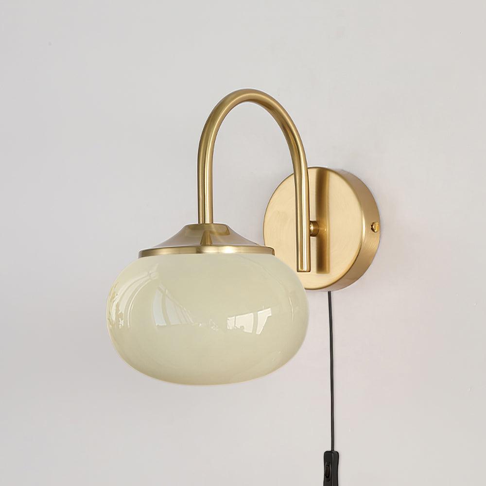 Marshmallow Plug-in Sconce