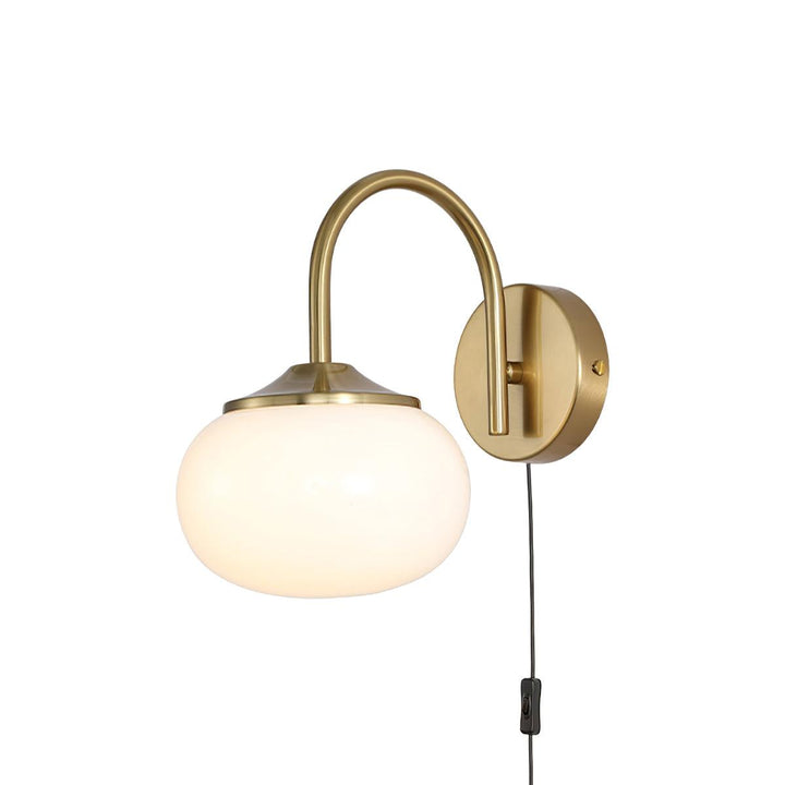 Marshmallow Plug-in Sconce