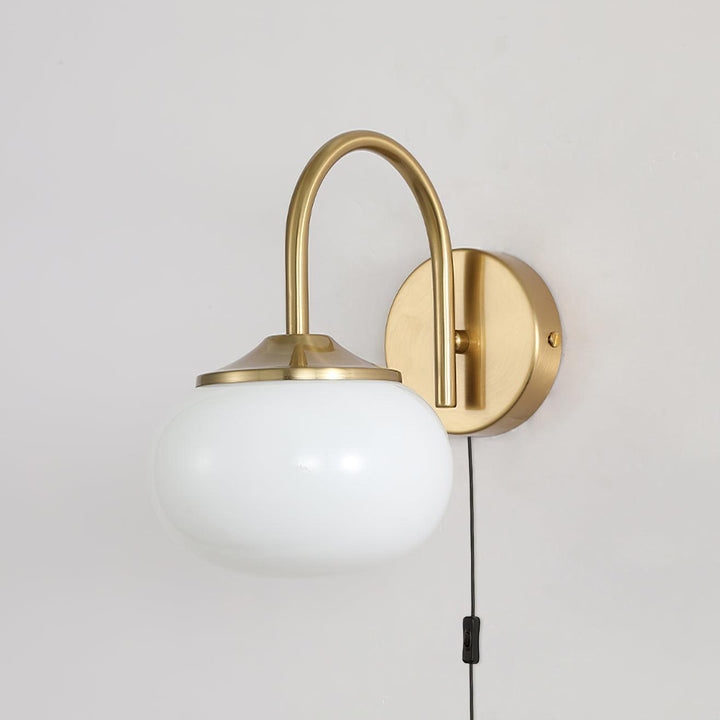 Marshmallow Plug-in Sconce