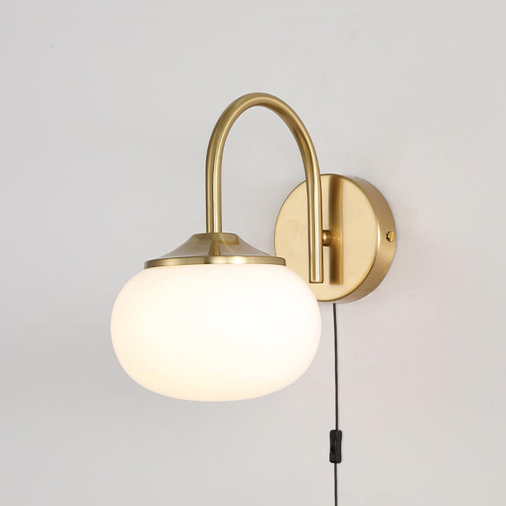 Marshmallow Plug-in Sconce