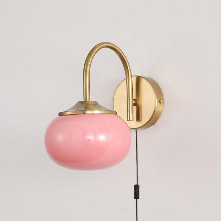 Marshmallow Plug-in Sconce