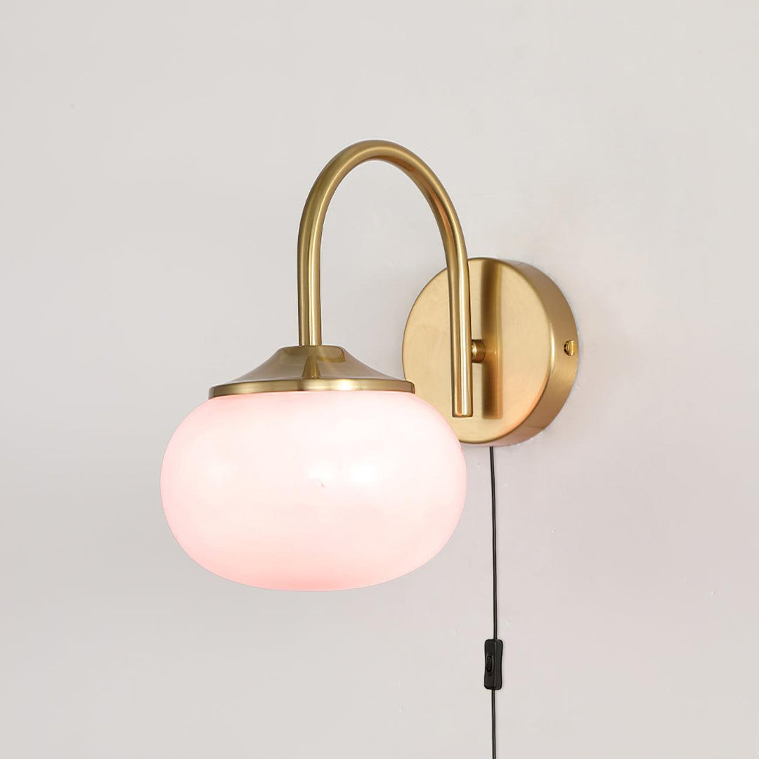 Marshmallow Plug-in Sconce