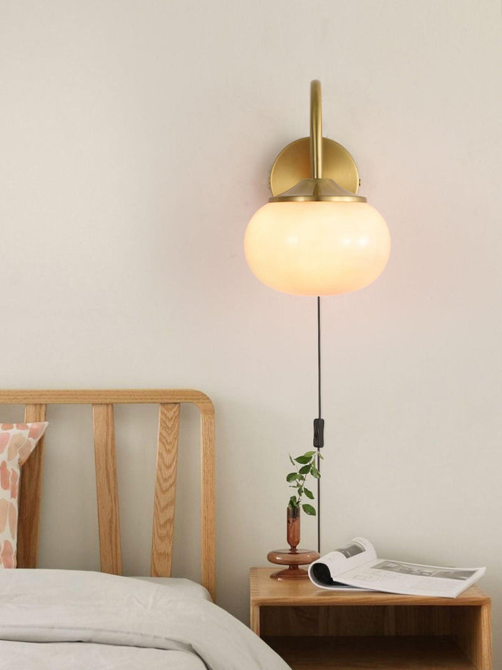 Marshmallow Plug-in Sconce