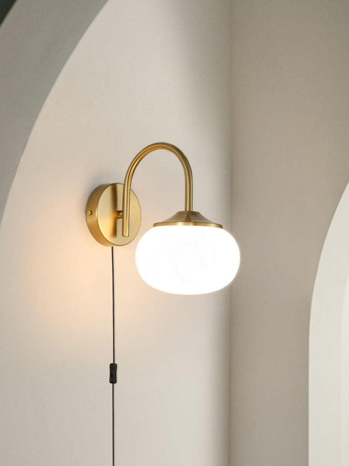 Marshmallow Plug-in Sconce