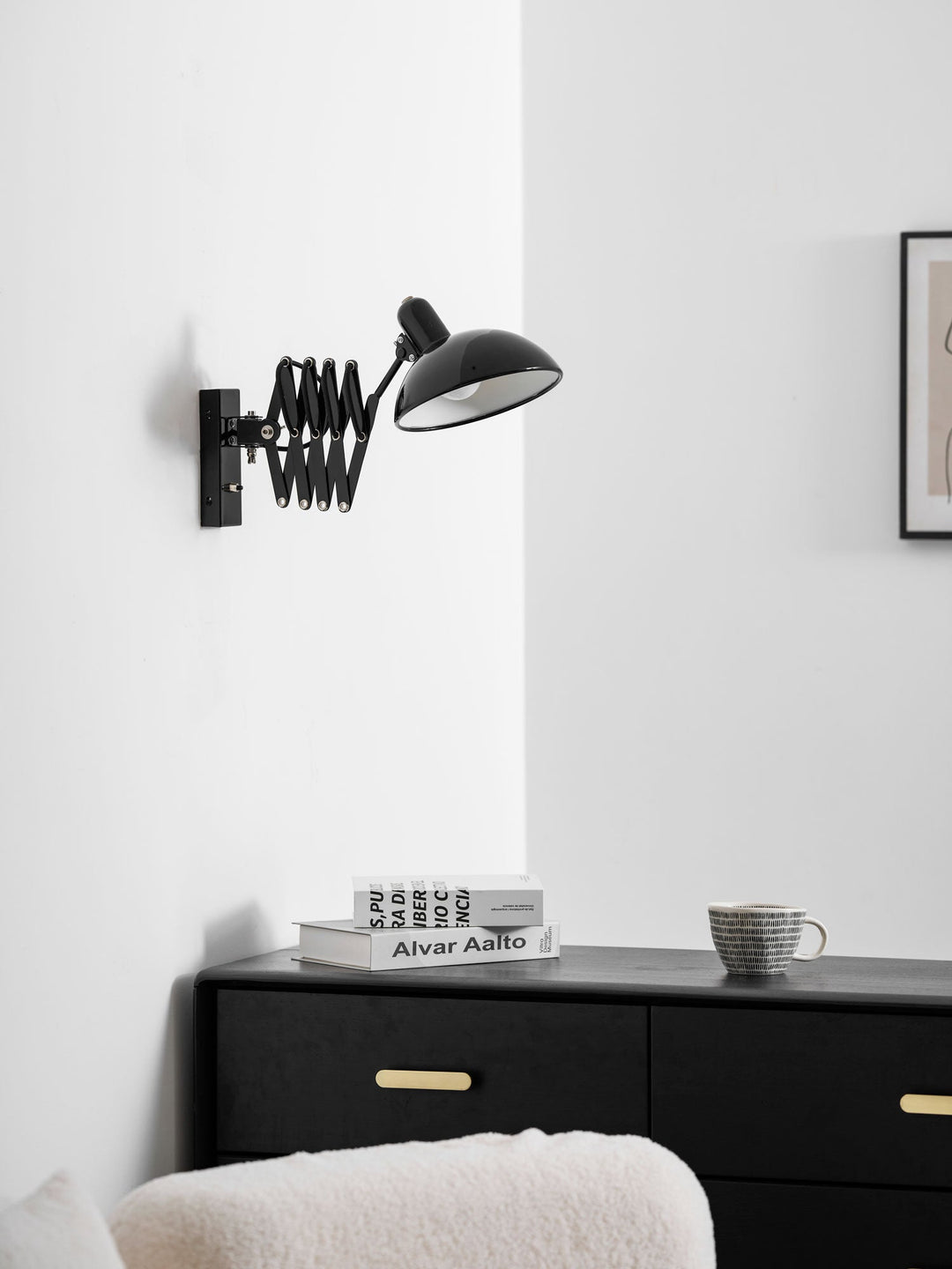 Maxon Adjustable Spring Wall Lamp