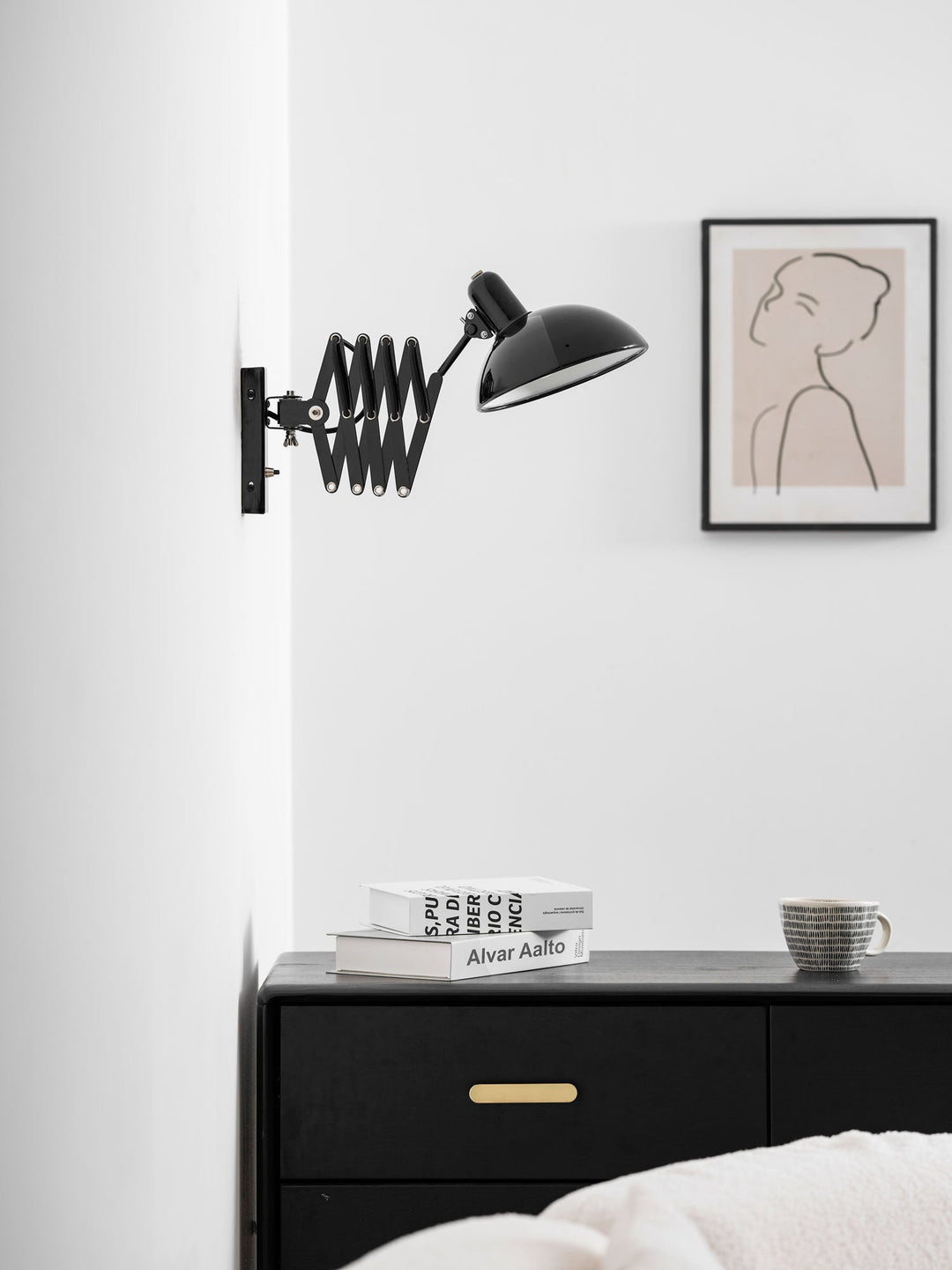 Maxon Adjustable Spring Wall Lamp