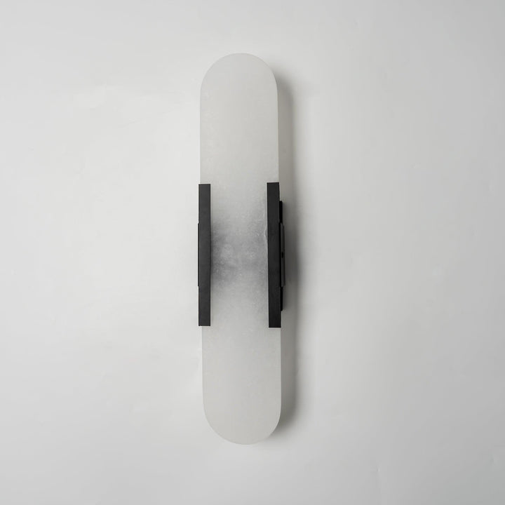 Oblong Alabaster Wall Sconce