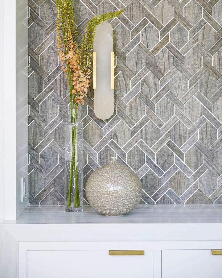 Oblong Alabaster Wall Sconce