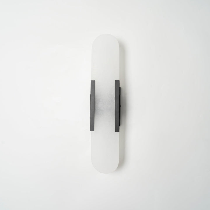 Oblong Alabaster Wall Sconce