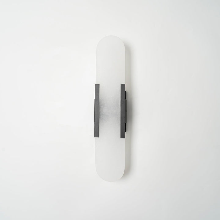 Oblong Alabaster Wall Sconce