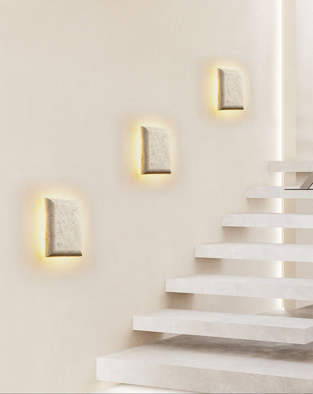 Mesa Glow Travertine Sconce