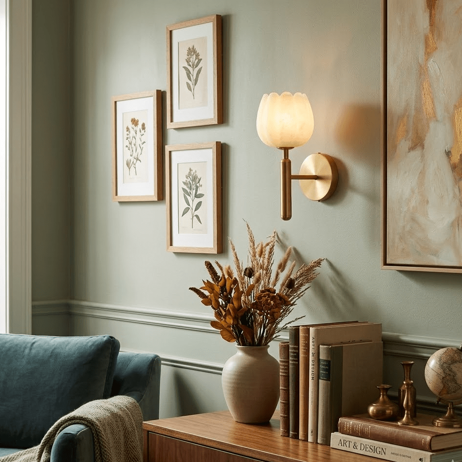 Mian Alabaster Wall Lamp