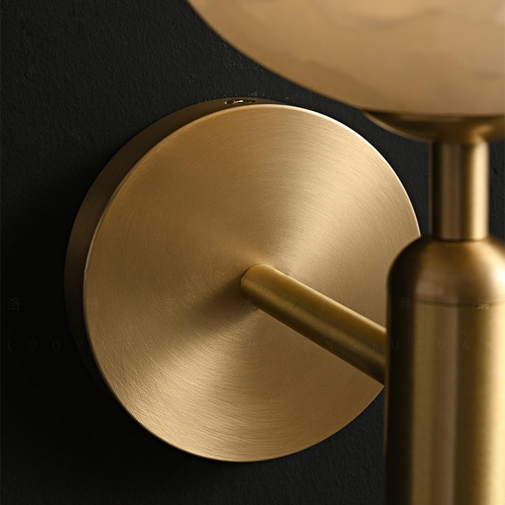 Mian Alabaster Plug-in Wall Lamp