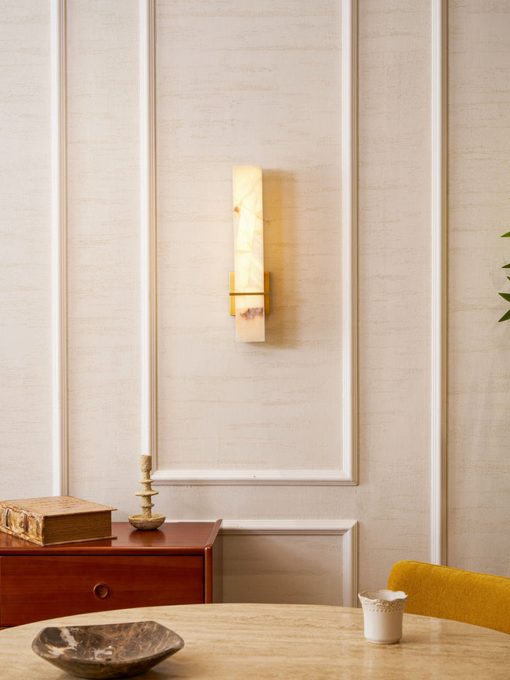 Milan Alabaster Wall Sconce
