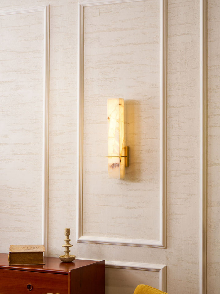 Milan Alabaster Wall Sconce
