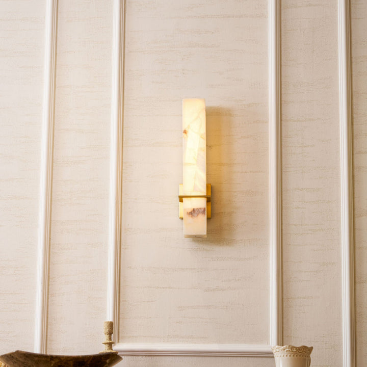 Milan Alabaster Wall Sconce