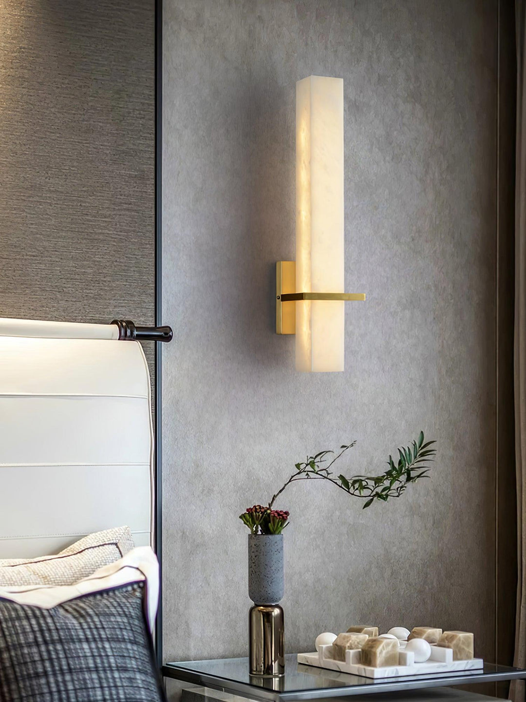 Milan Alabaster Wall Sconce