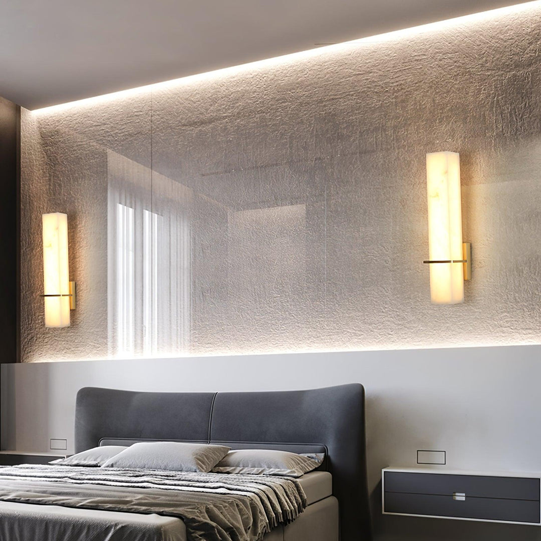 Milan Alabaster Wall Sconce