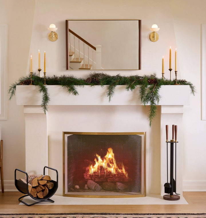 Milo Alabaster Double Wall Light