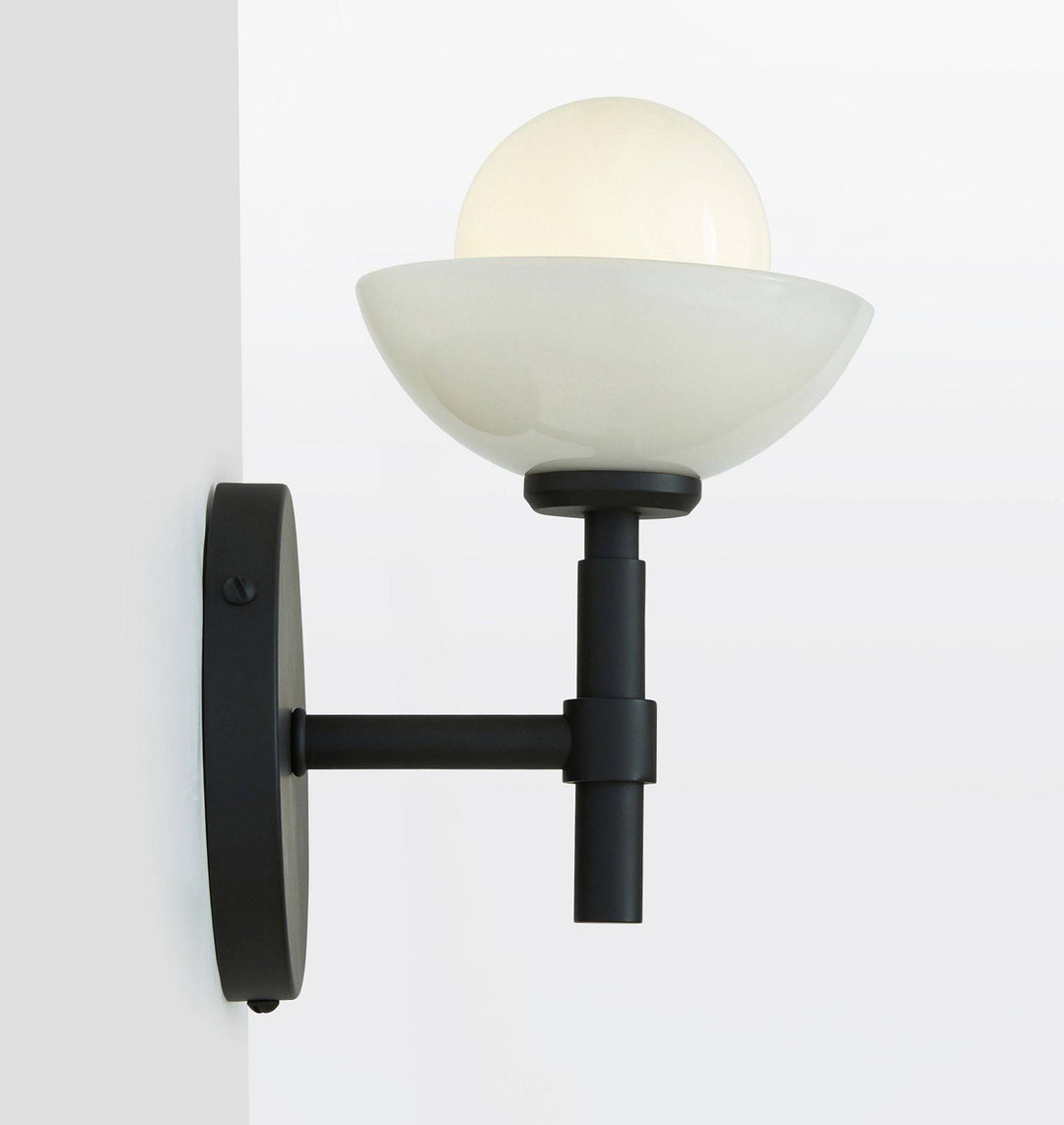 Milo Alabaster Double Wall Light