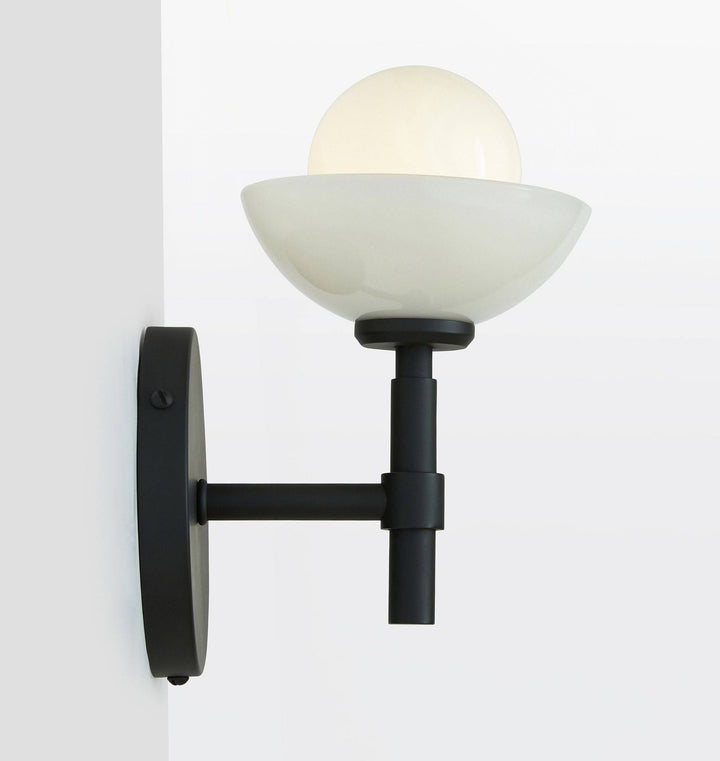 Milo Alabaster Double Wall Light