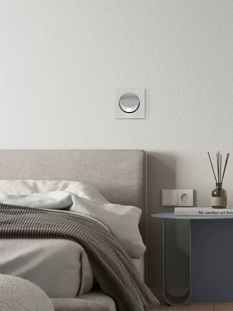 Minimalist Recessed Rotatable Sconce