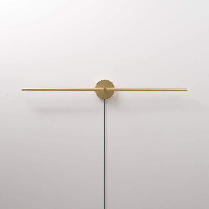 Minimalist Linear LED Plug-in Wall Lamp