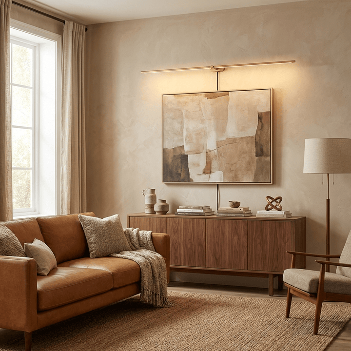 Minimalist Linear Plug-in Wall Lamp