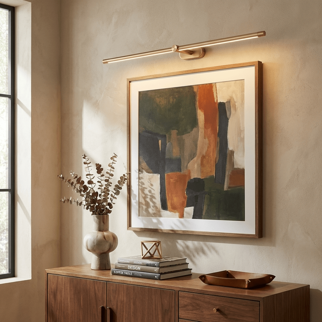 Minimalist Linear Rechargeable Wall Lamp