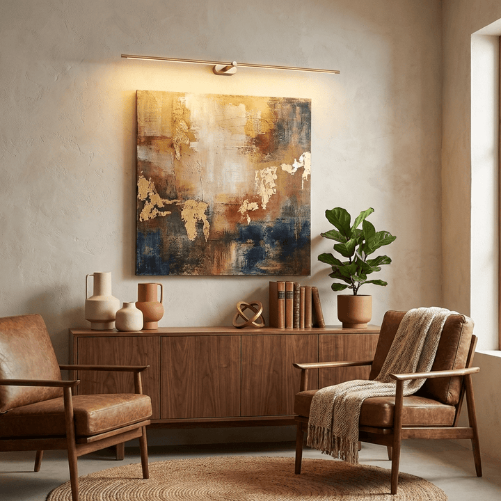 Minimalist Linear Rechargeable Wall Lamp
