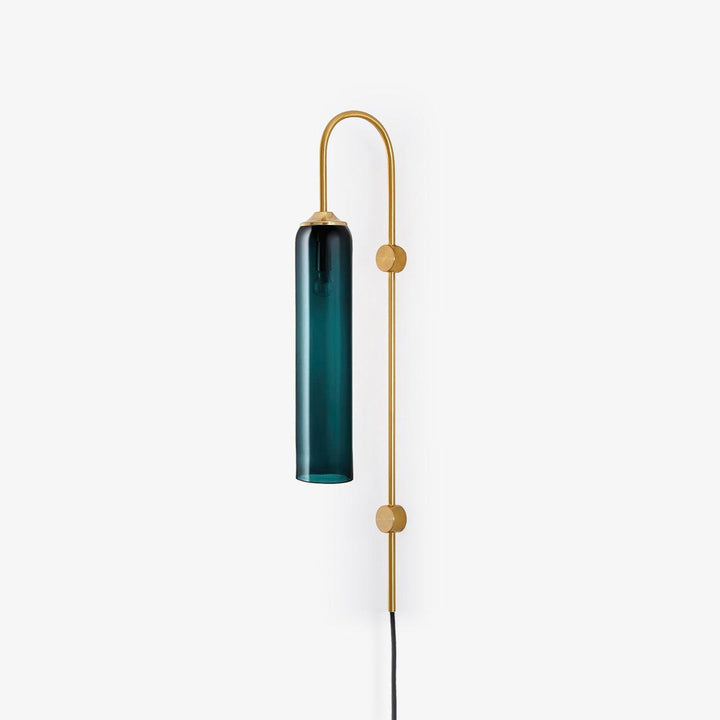 Modern Glass Plug-In Wall Lamp