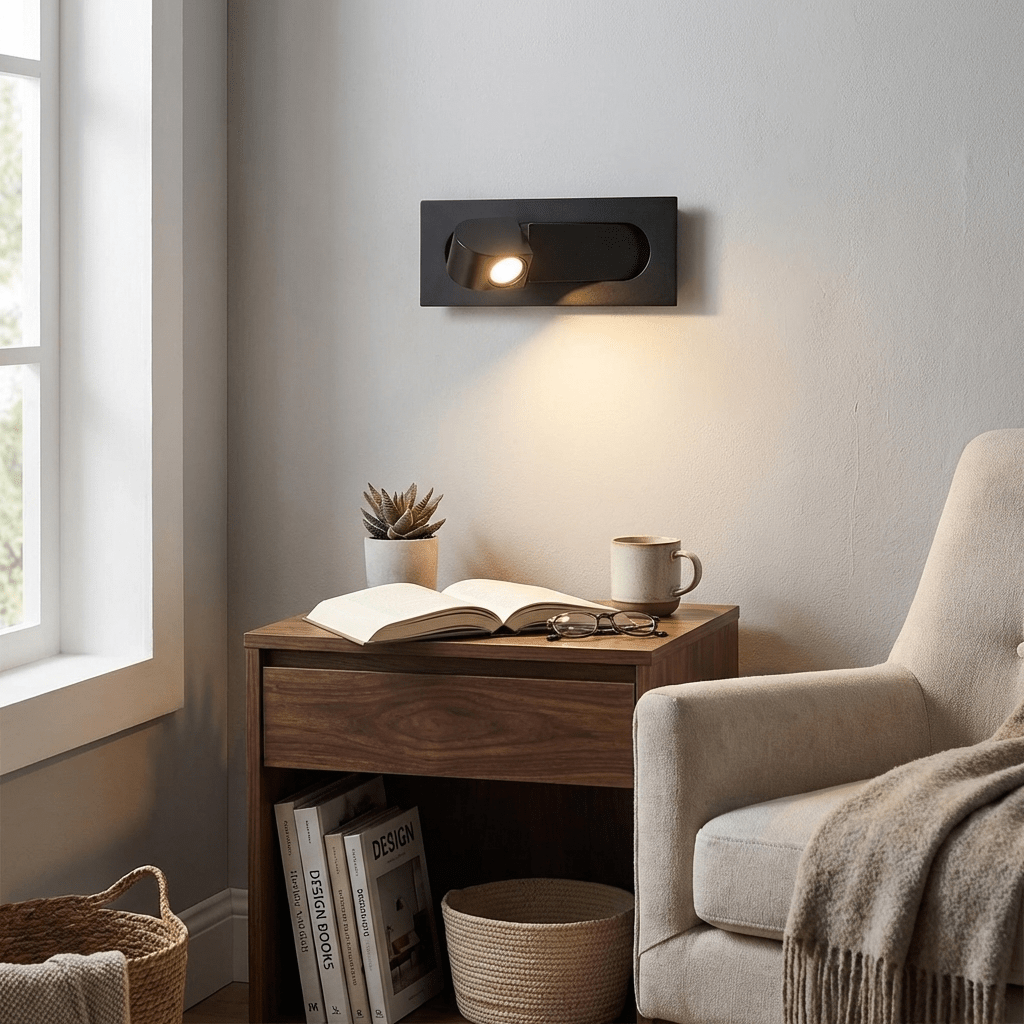 Modern LED Bedside Reading Light
