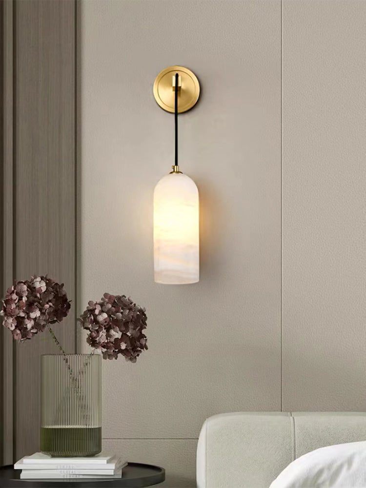 Monty Alabaster Wall Lamp
