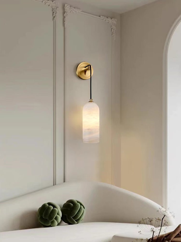 Monty Alabaster Wall Lamp
