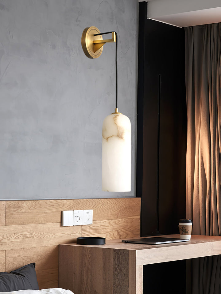 Monty Alabaster Wall Lamp