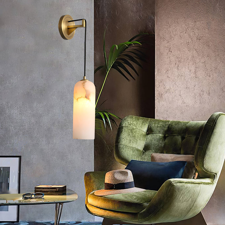 Monty Alabaster Wall Lamp