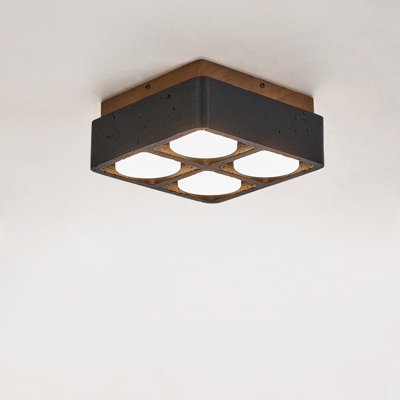 Multi Spot Square Ceiling Lamp