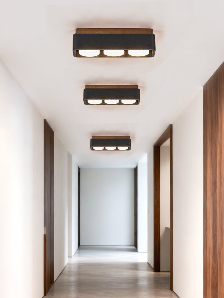 Multi Spot Square Ceiling Lamp