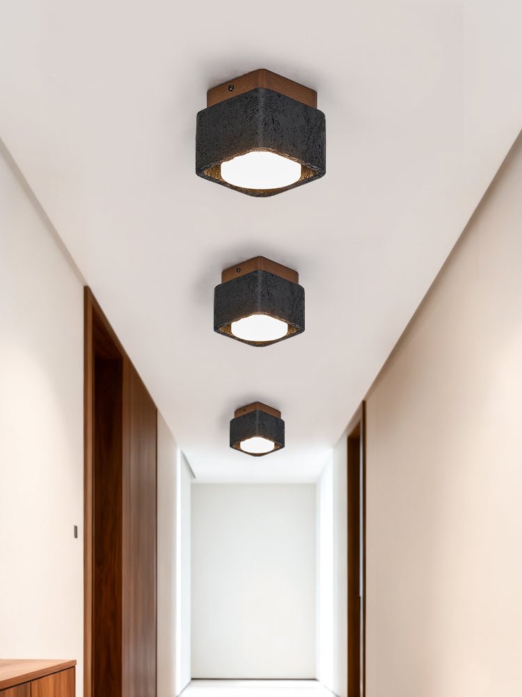Multi Spot Square Ceiling Lamp