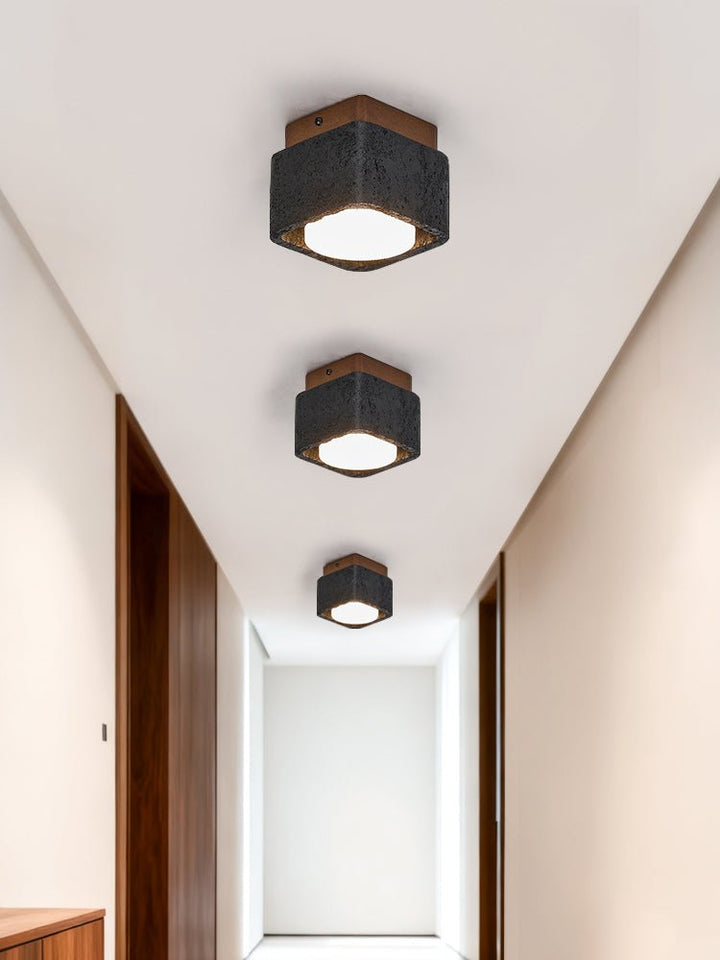 Multi Spot Square Ceiling Lamp
